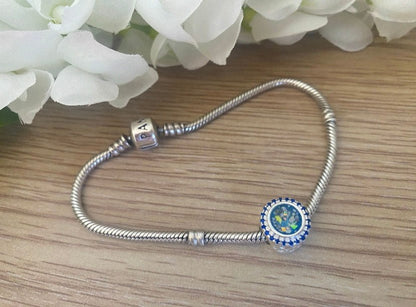 Round Birthstone Charm - Loved Beyond Measure Keepsakes