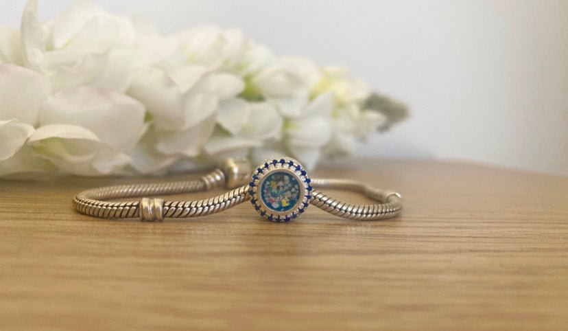 Round Birthstone Charm - Loved Beyond Measure Keepsakes