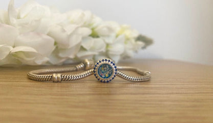 Round Birthstone Charm - Loved Beyond Measure Keepsakes