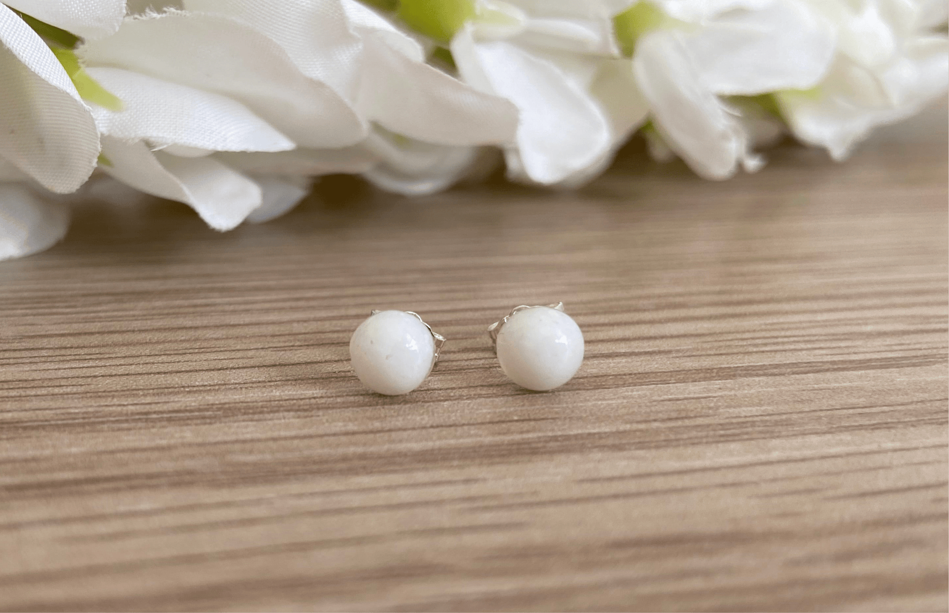 Teeny Tiny Round Earrings - Loved Beyond Measure Keepsakes