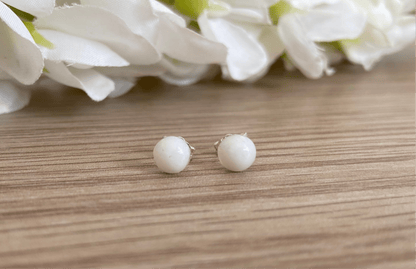 Teeny Tiny Round Earrings - Loved Beyond Measure Keepsakes